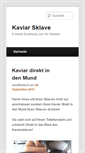 Mobile Screenshot of kaviar-sklave.com